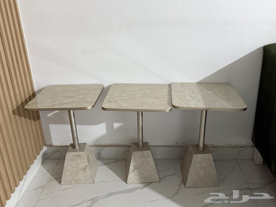 طاولة رخام كبيره   طاولات خدمه ثلاث حبات64228025514370112