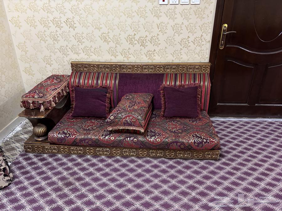 طقم كنب مجلس - طاولة زجاجية - دفاية64209796125570113