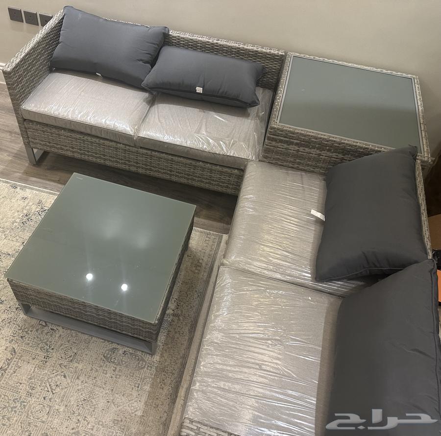 طقم جديد جلسة حديقة خارجي ضد الماء والشمس64227193298819114