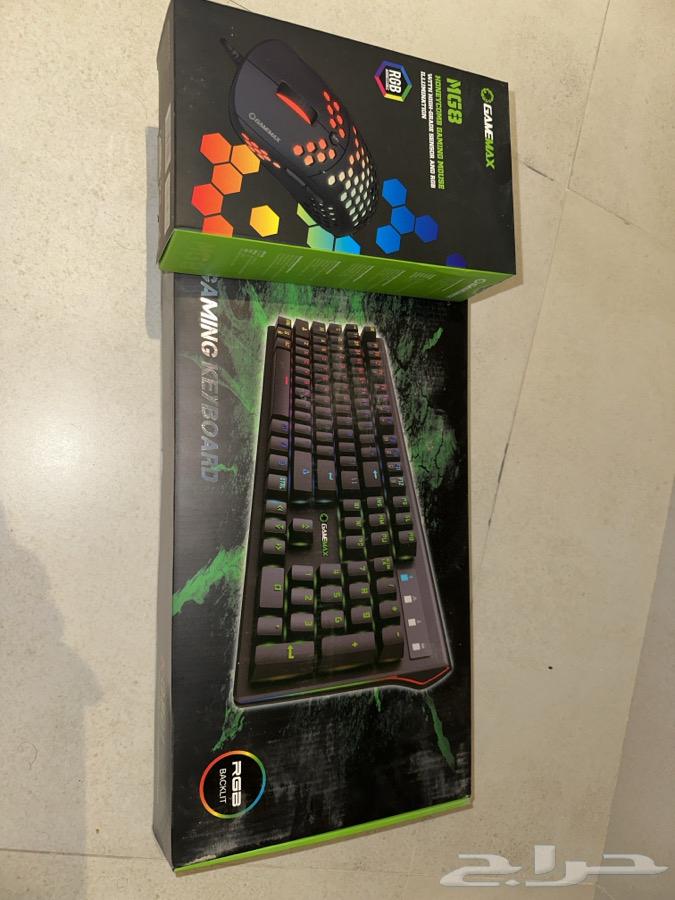 كيبورد ميكانيكي عربي إنجليزي مع ماوس قيمنق64229935294082110