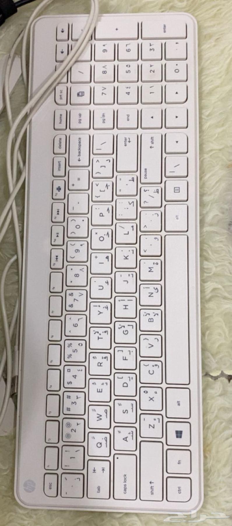 للبيع جهاز كمبيوتر مكتبي hp جديده و ومع كيبورد و ماوس hp64224533863041110