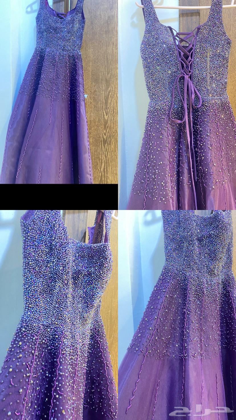 فستان سهره   جديد لبس مره وحده64219246635777110