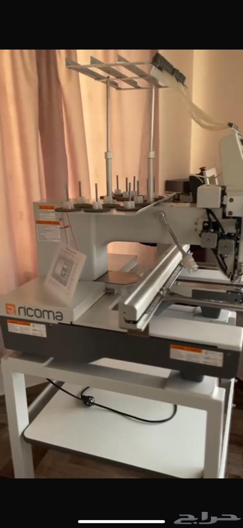 مكينة تطريز آلي 12 ابره رأس واحد64225206751618110