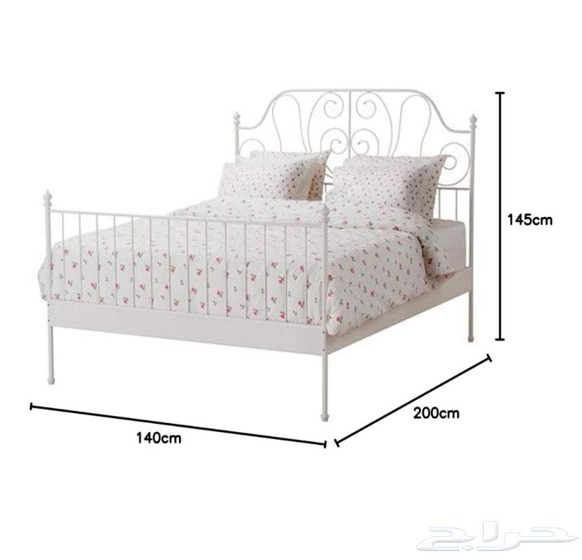 سرير ايكيا نفر ونص64231011531011112