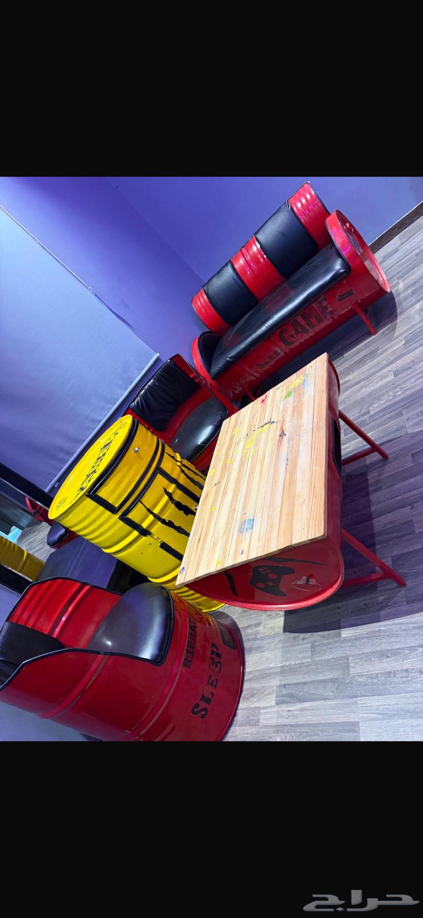 كنب طقم كامل بحاله جيده64229479348866114