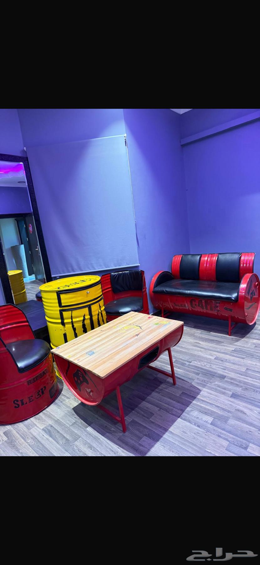 كنب طقم كامل بحاله جيده64229479348866112