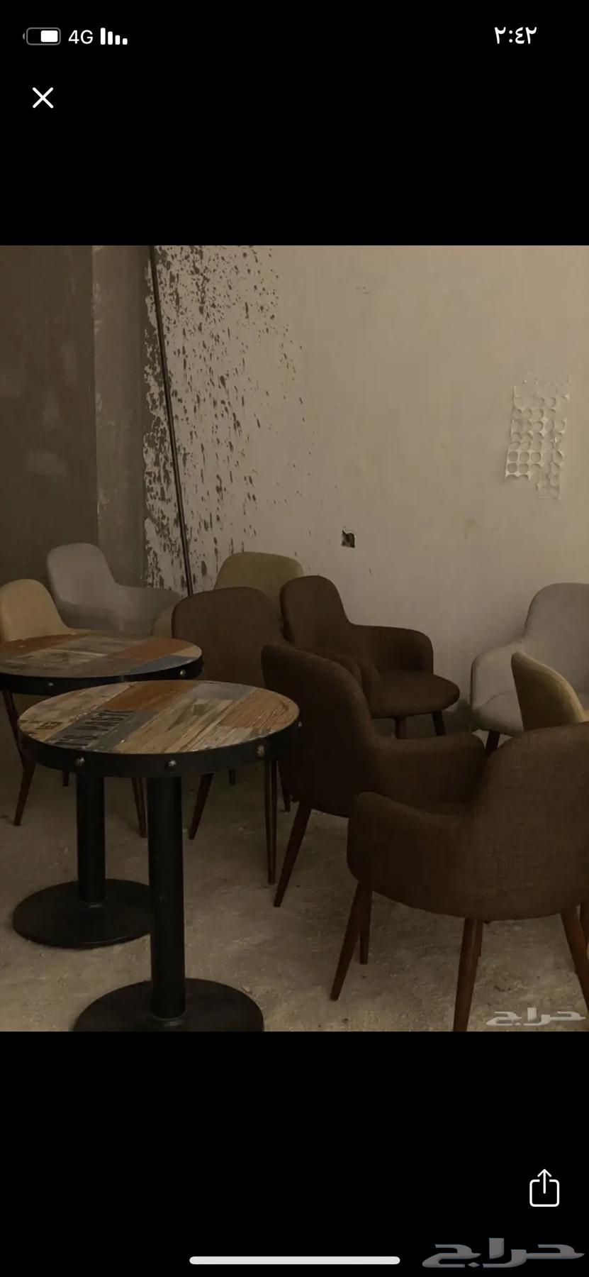 للبيع طاوله وكراسي64217316399363110