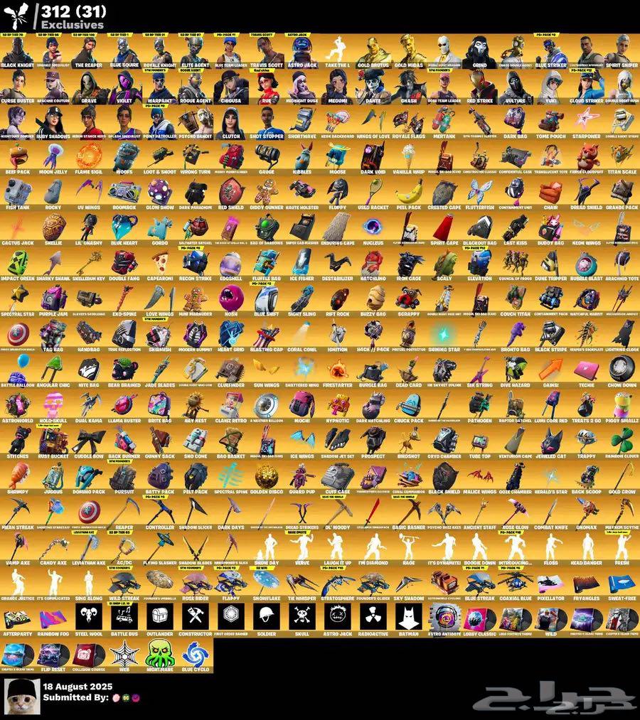 حساب فورت64397907622913114