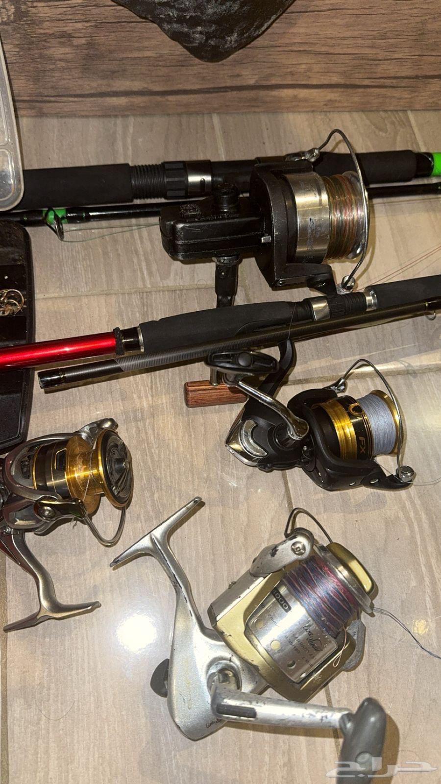 عدة صيد كاملة بحالة ممتازة للبيع64208492552321111