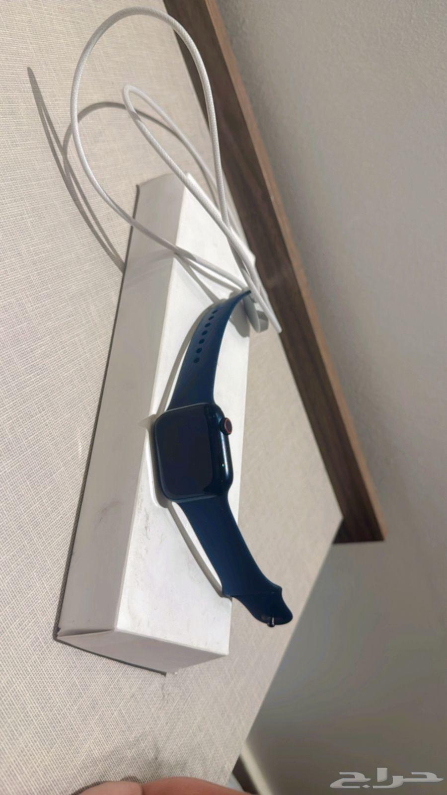 ساعة ابل إصدار 9 مقاس 41 جديد بالكرتون 100   بطارية64226409695874111