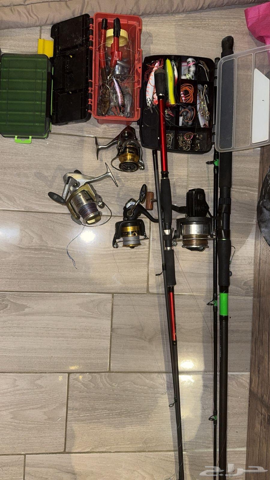 عدة صيد كاملة بحالة ممتازة للبيع64208492552321110