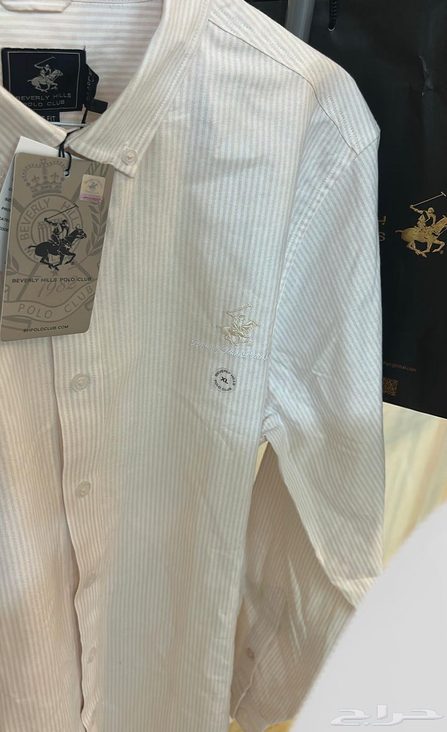 قميص بفرلي هيلز بولو كلوب جديد ما انلبس ابد64225360994819110