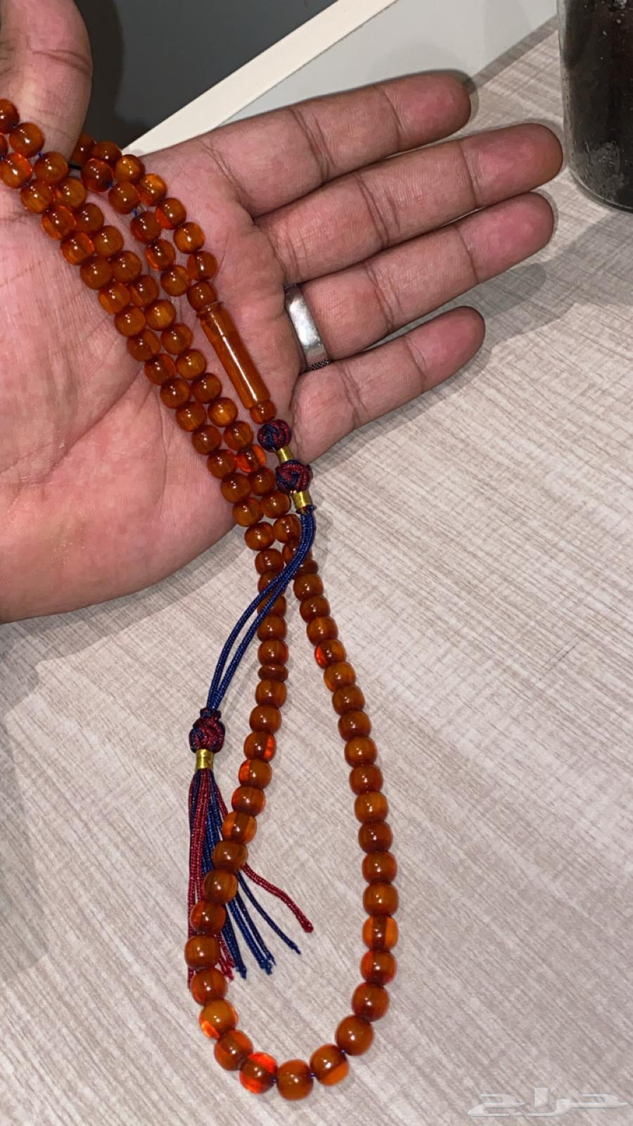 German mastic rosary, darkened smooth64248505184259113