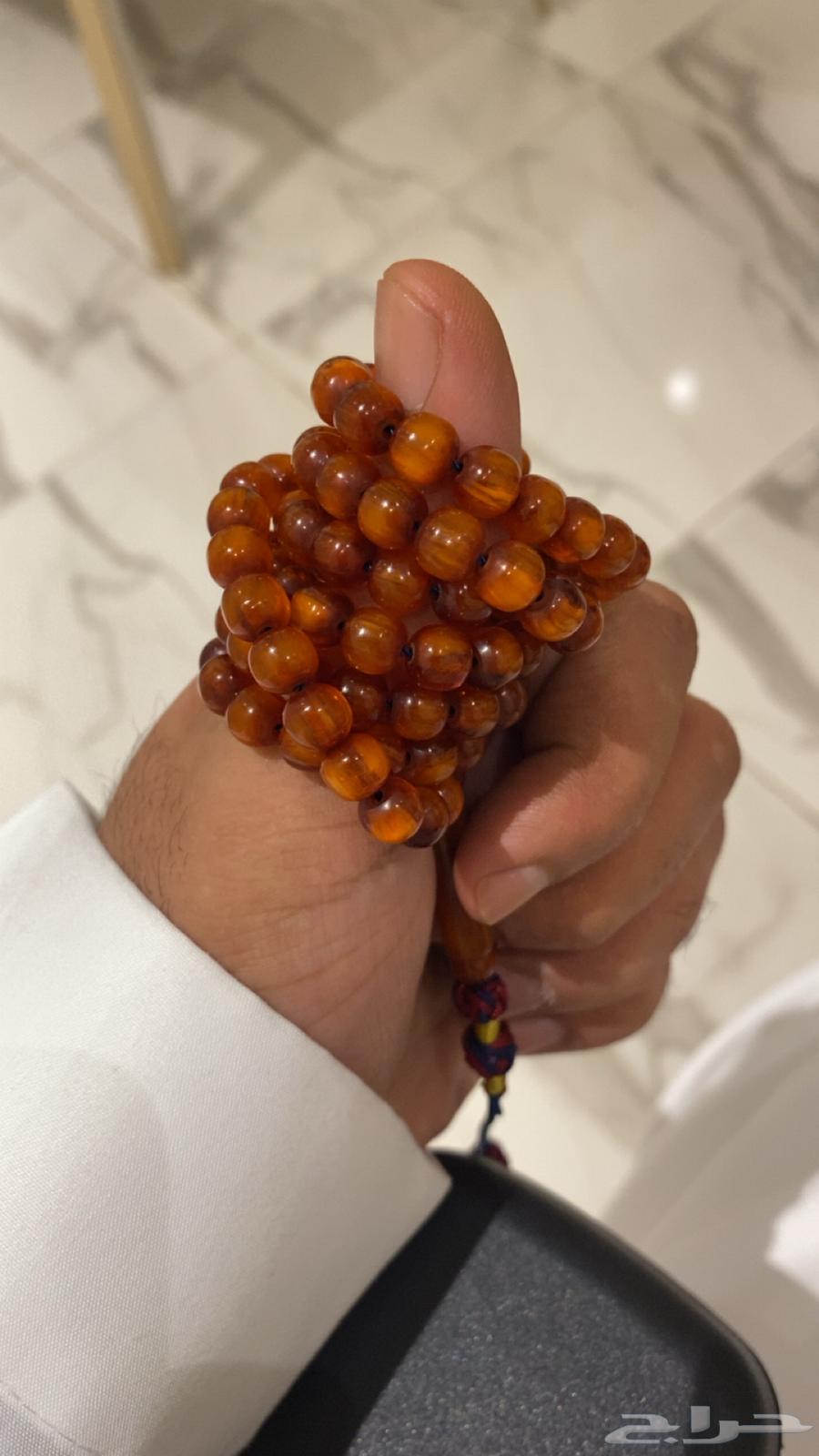 German mastic rosary, darkened smooth64248505184259111