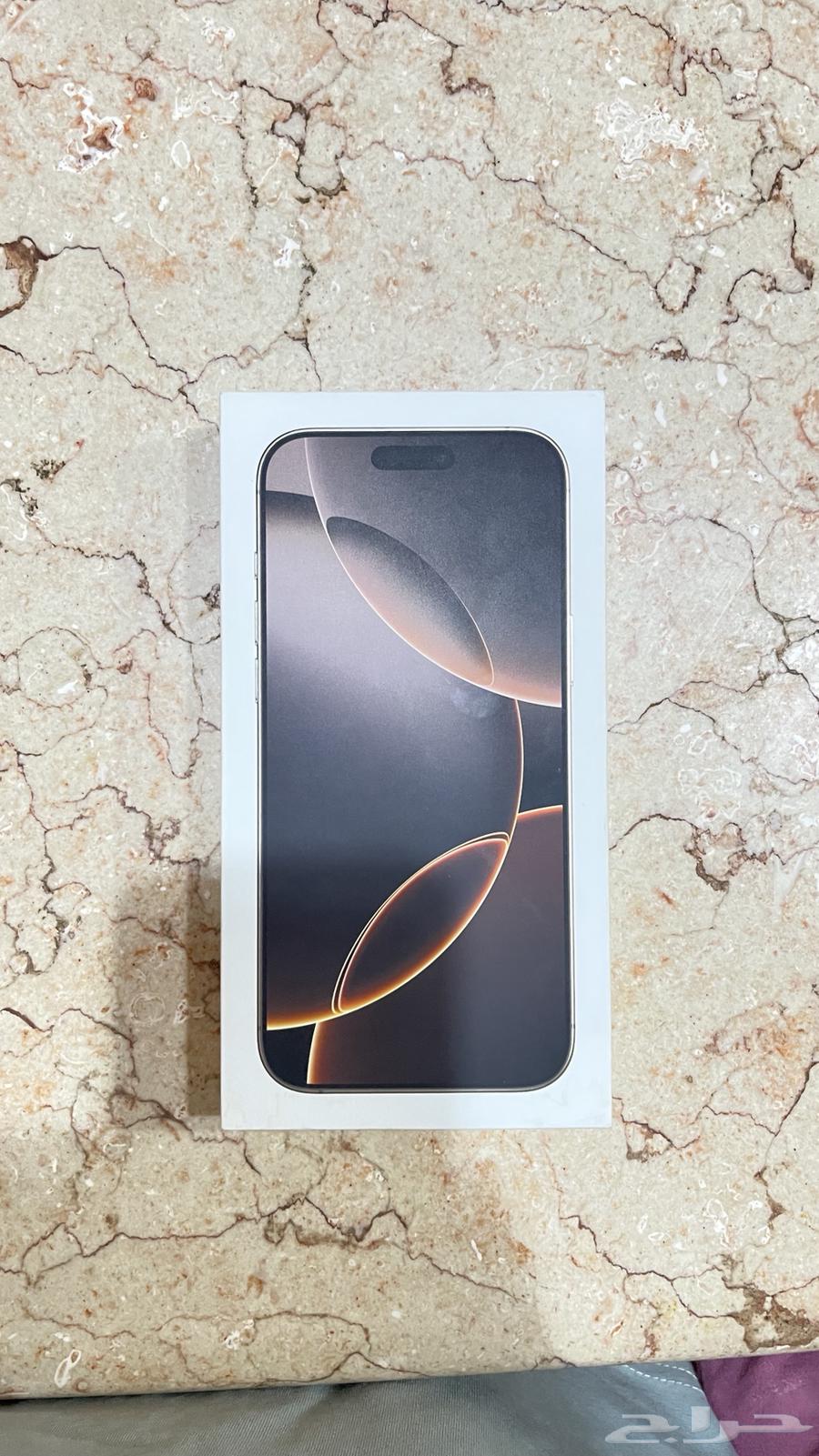 ايفون 16برو ماكس 512 تيتانيوم صحراوي ماقد فك من كرتونه جديد64250073794050111