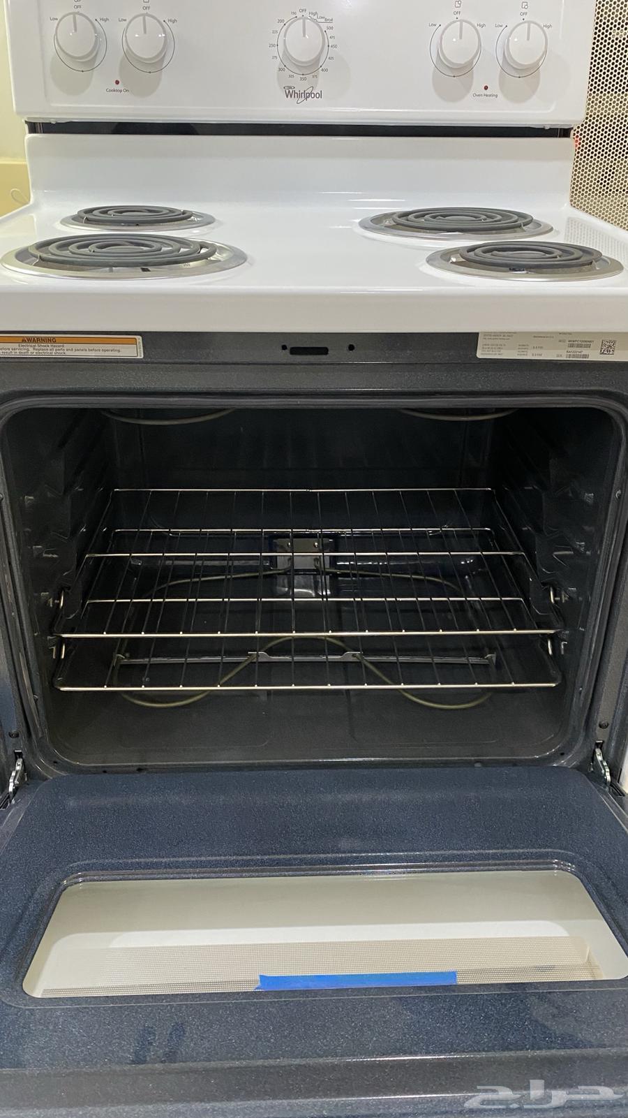 فرن كهربائي whirlpool جديد64243169901185111