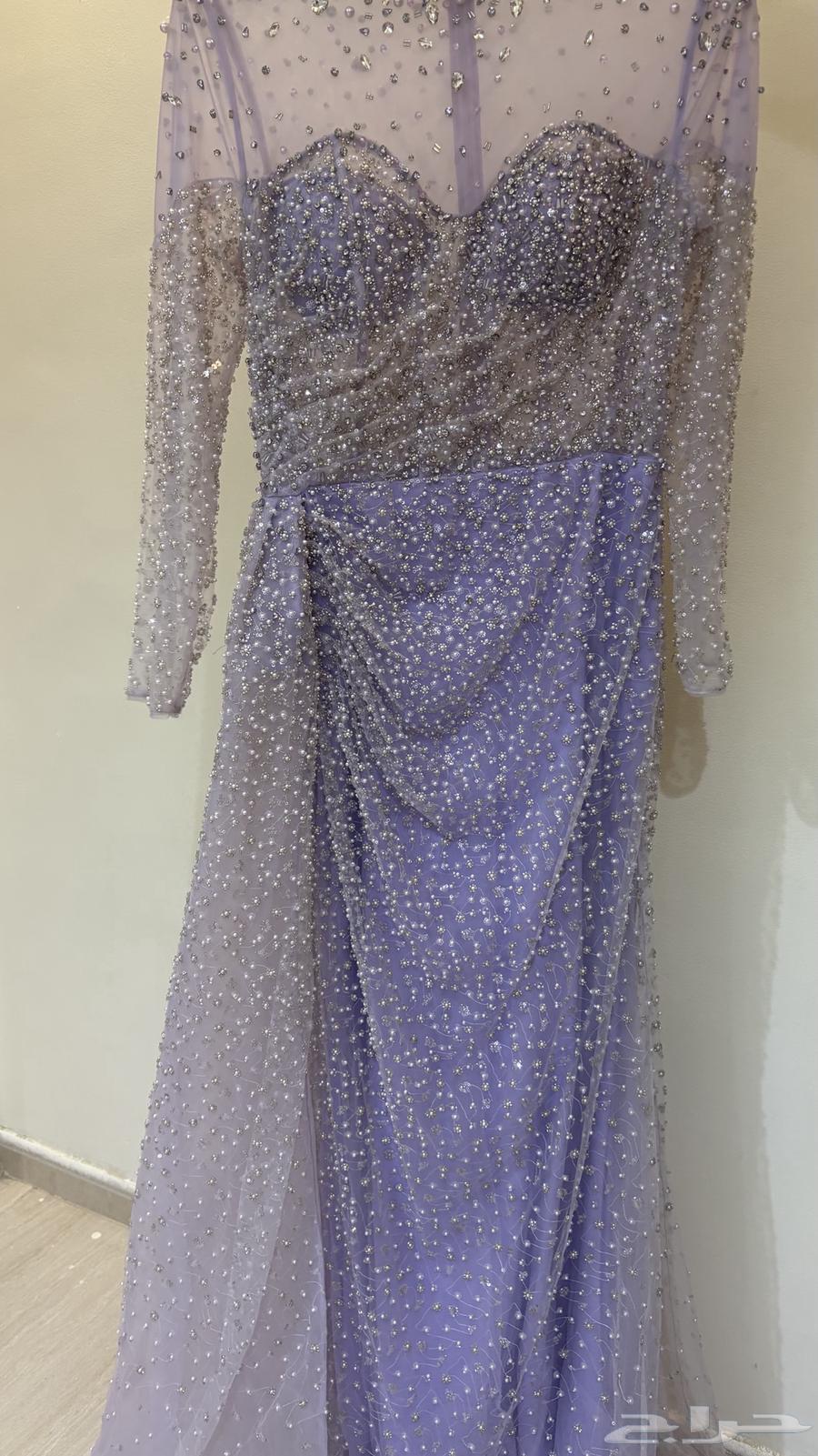 فستان سهرة فخم وقفطان مغربي64234285008515112