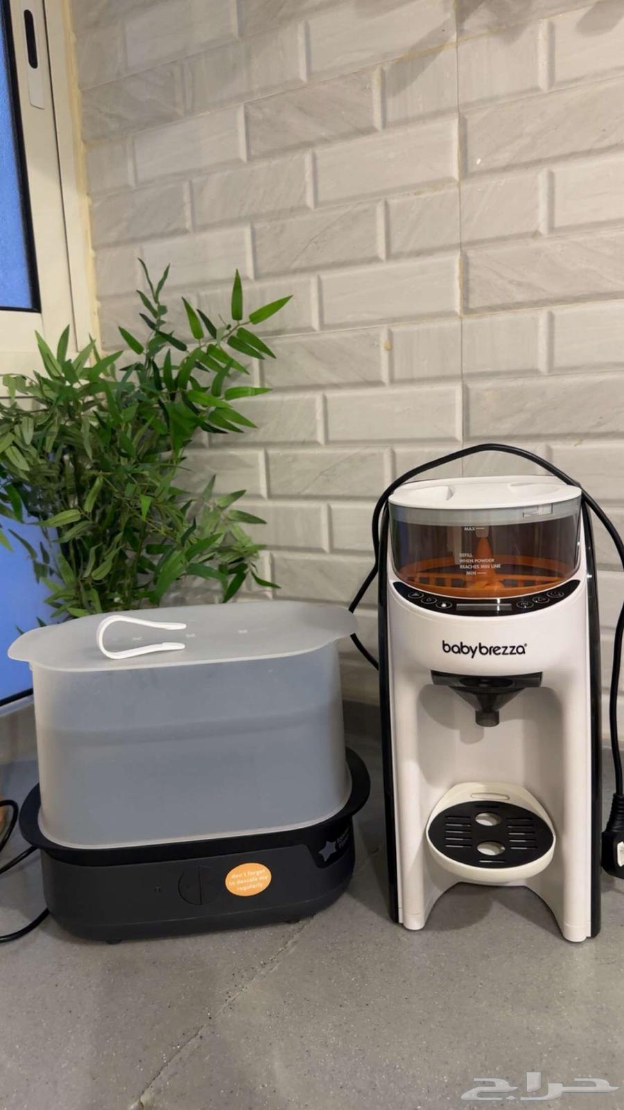 بيبي بريزا مكينة تحضير حليب أطفال وتومي تيبي آلة تعقيم رضعه64248490372865110