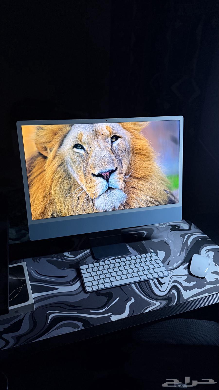 للبيع كمبيوتر أبل مكتبي iMac M3   شاشة 24 إنش   512GB64252024087682110