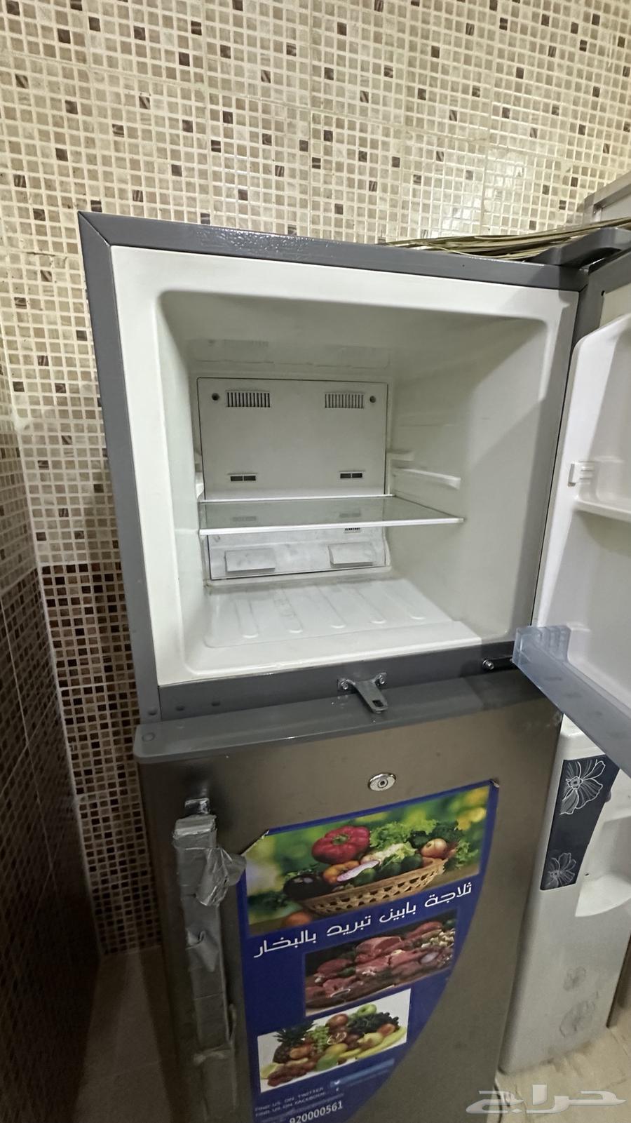 للبيع ثلاجه بابين64252799589379111