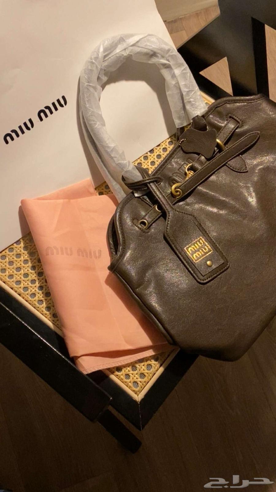 شنطة ميو ميو جديده64255240756738110