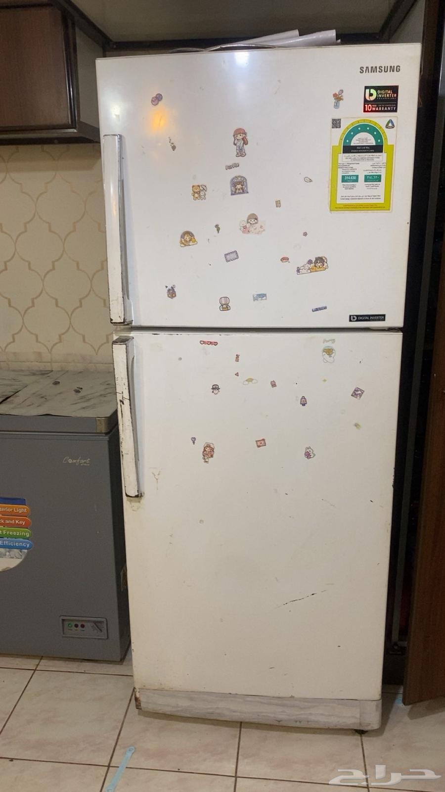 الثلاجه شغال مافيها اي ضرر بس يبغى لها تعديل بسيط64239031495681112