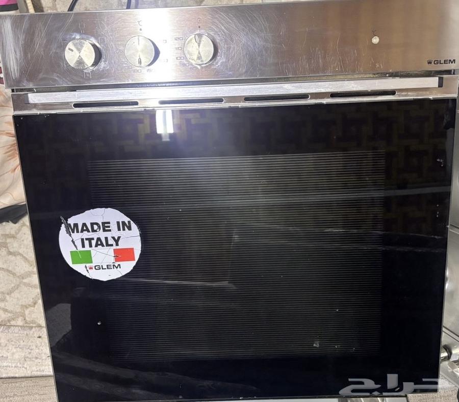 فرن سطحي 5 عيون مع شفاط   شوايه64242264263042111