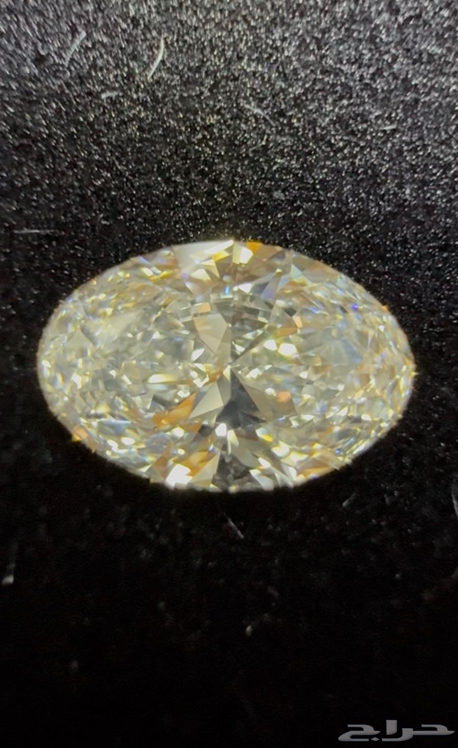 الماس طبيعي وزن 0.58 قيراط بمواصفات عاليه موثق بشهاده من GIA64233776620675110