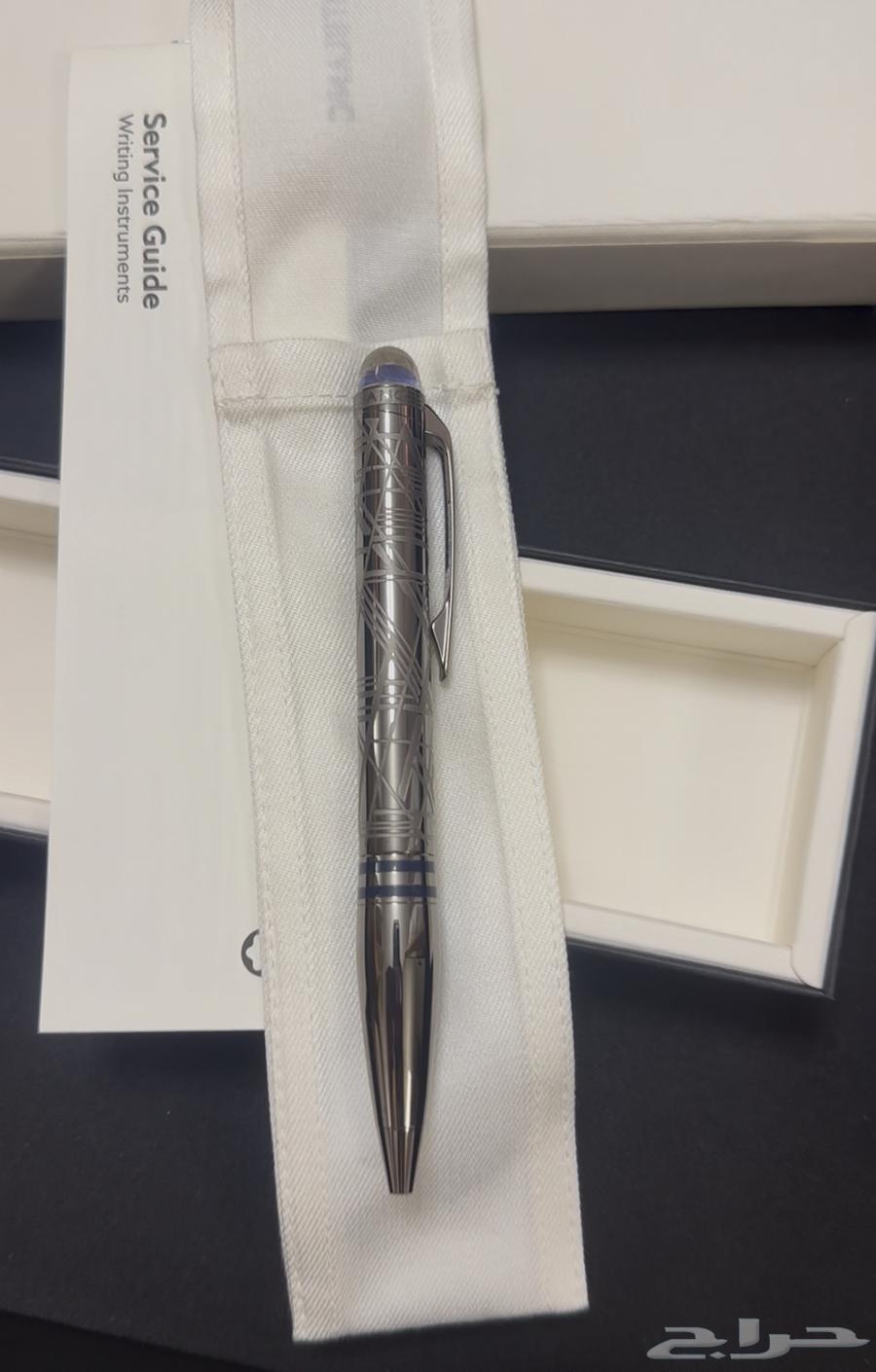 قلم فاخر مونبلانك الاصلي جديد لم يستخدم64234133814403113