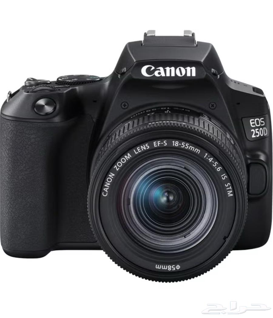 كاميرا كانون DSLR طراز 250D EOS64237299396097110