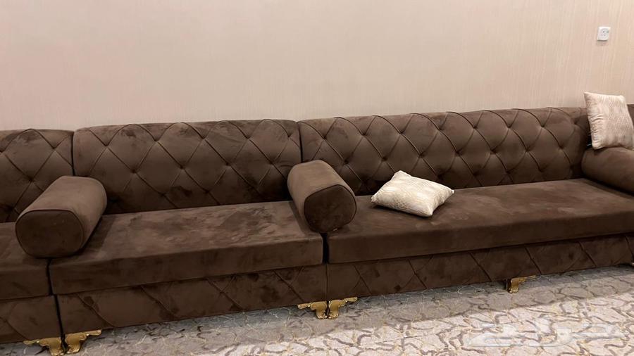 طقم كنب مجلس فاخر للبيع نظيف جدا64233634874755111