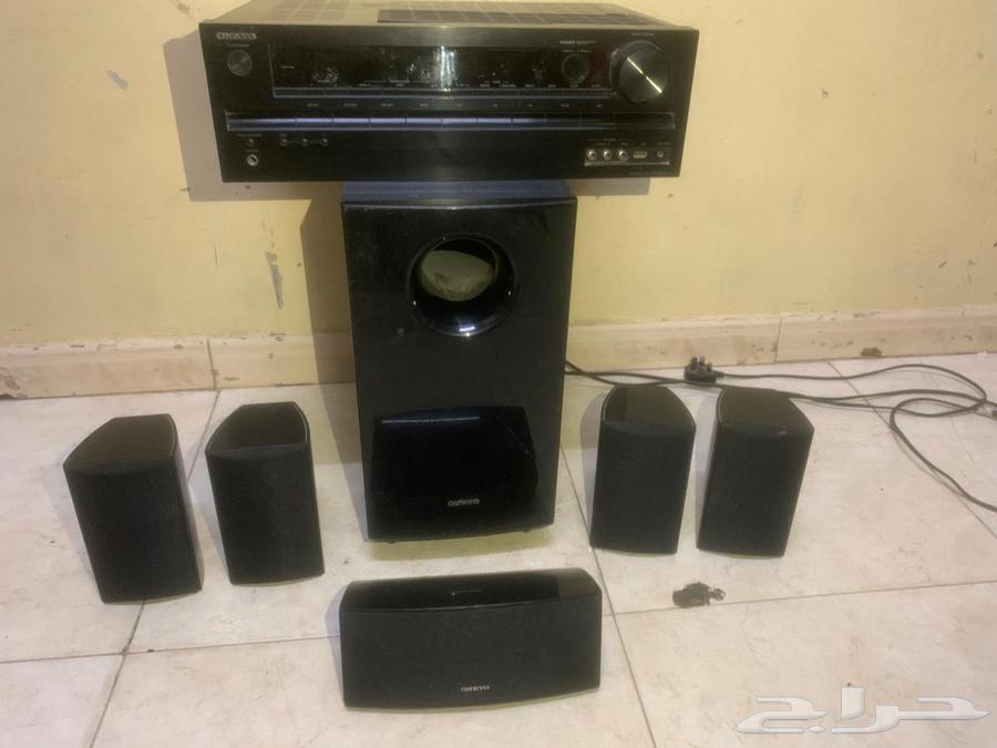 مسرح سماعات ياماها واونيكيو سستم صوت كامل شغال ونظيف وممتاز64250587378051111