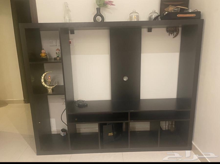 Desk and chair for 800 SAR, and a new IKEA TV table for 130064236458827907111