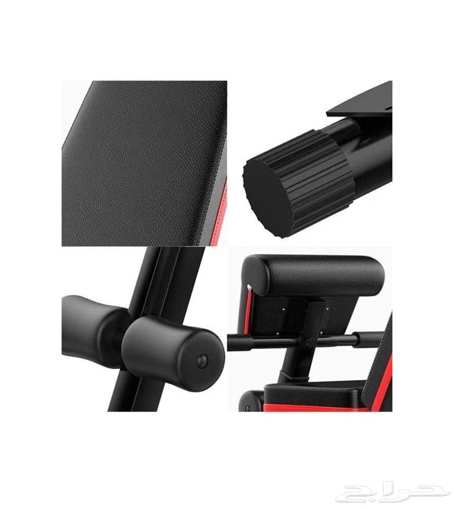 Multi-Use Exercise Bench Chair with Resistance Band64233487154433112