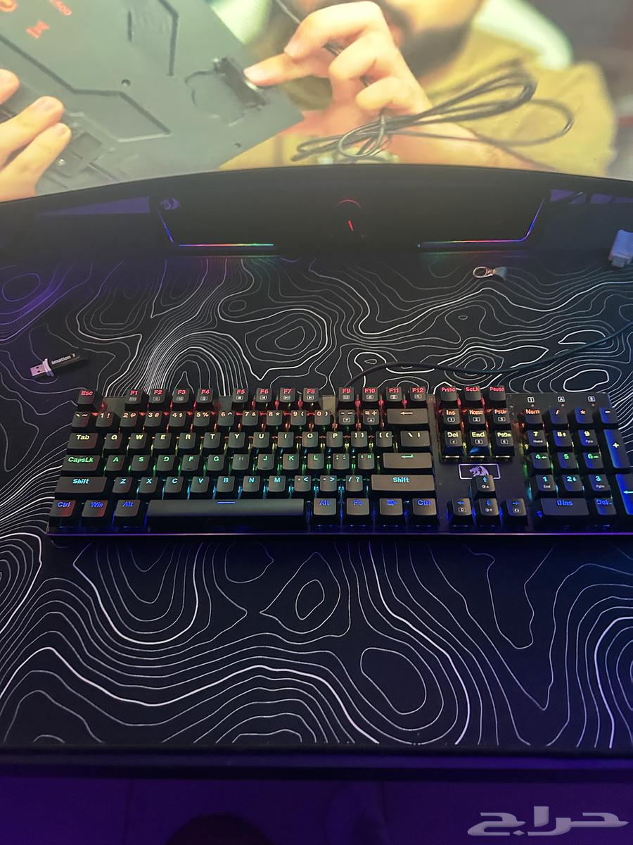 كيبورد ميكانيكي gaming keyboard reddragon K55664253578514819110