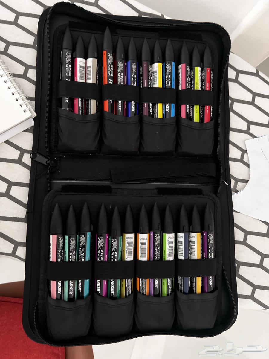 Used Windsor & Newton and Copic markers for sale64246493410305111