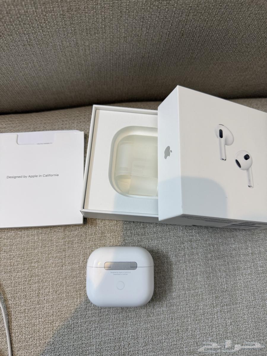 علبة شحن سماعات ابل ايربودز الاصدار الثالث64234466092547113