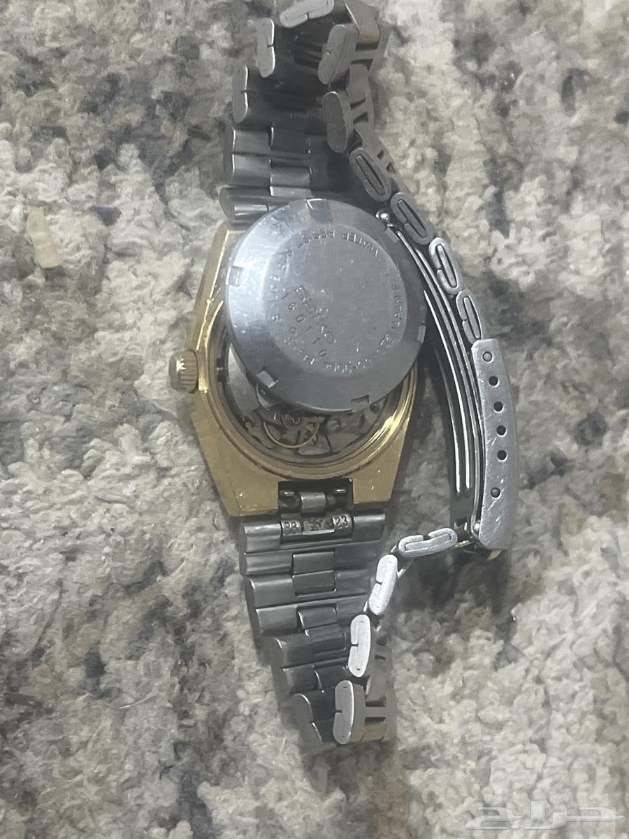 بريدة الساعة سيكو ياباني أتوماتيك فيها أيام عربية64233166966402114