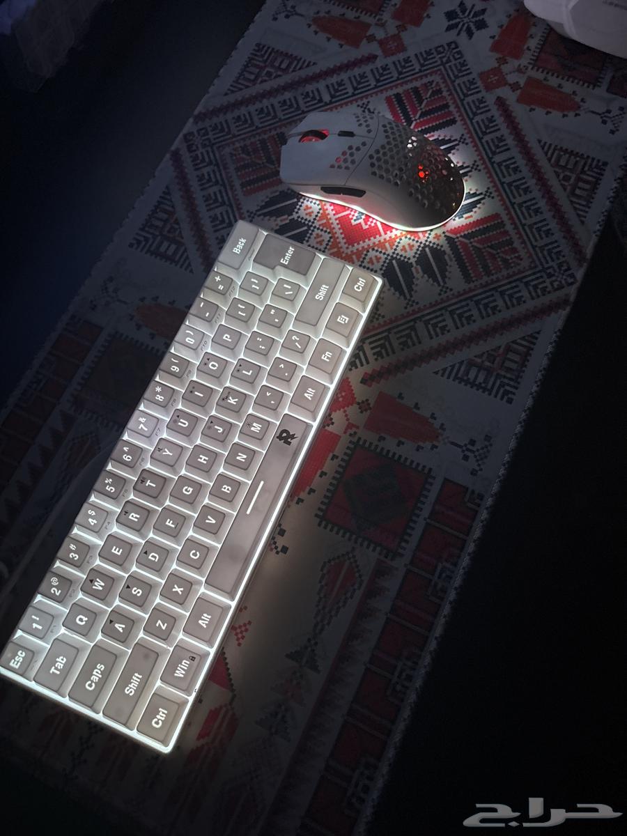 كيبورد و ماوس من شركة ROCK POW كيبورد و ماوس نظيفه64234620020483111