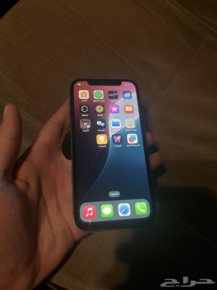 ايفون 12 العادي 128 قيقا ازرق64252023980930110