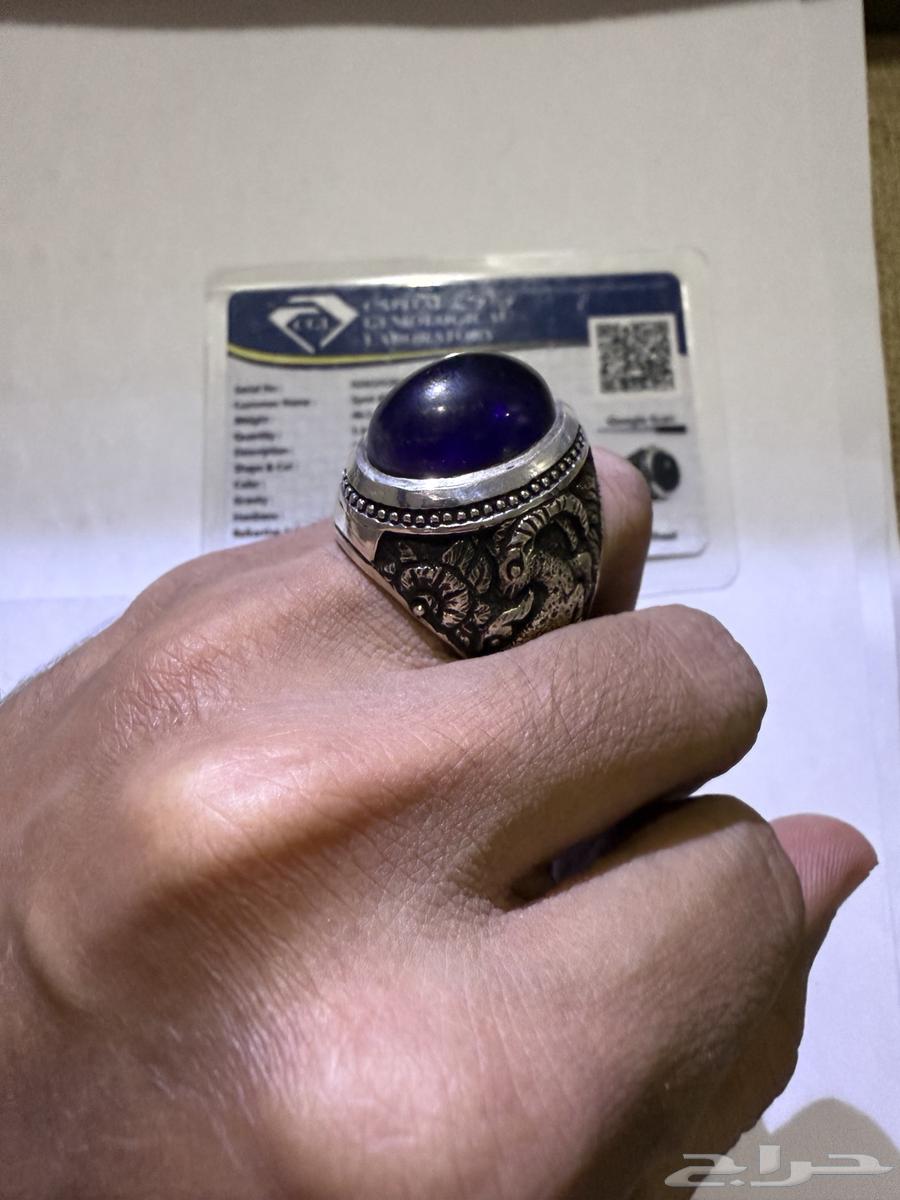 خاتم جمشت صياغة سيد علي عرب مع الشهادة64240396547458113