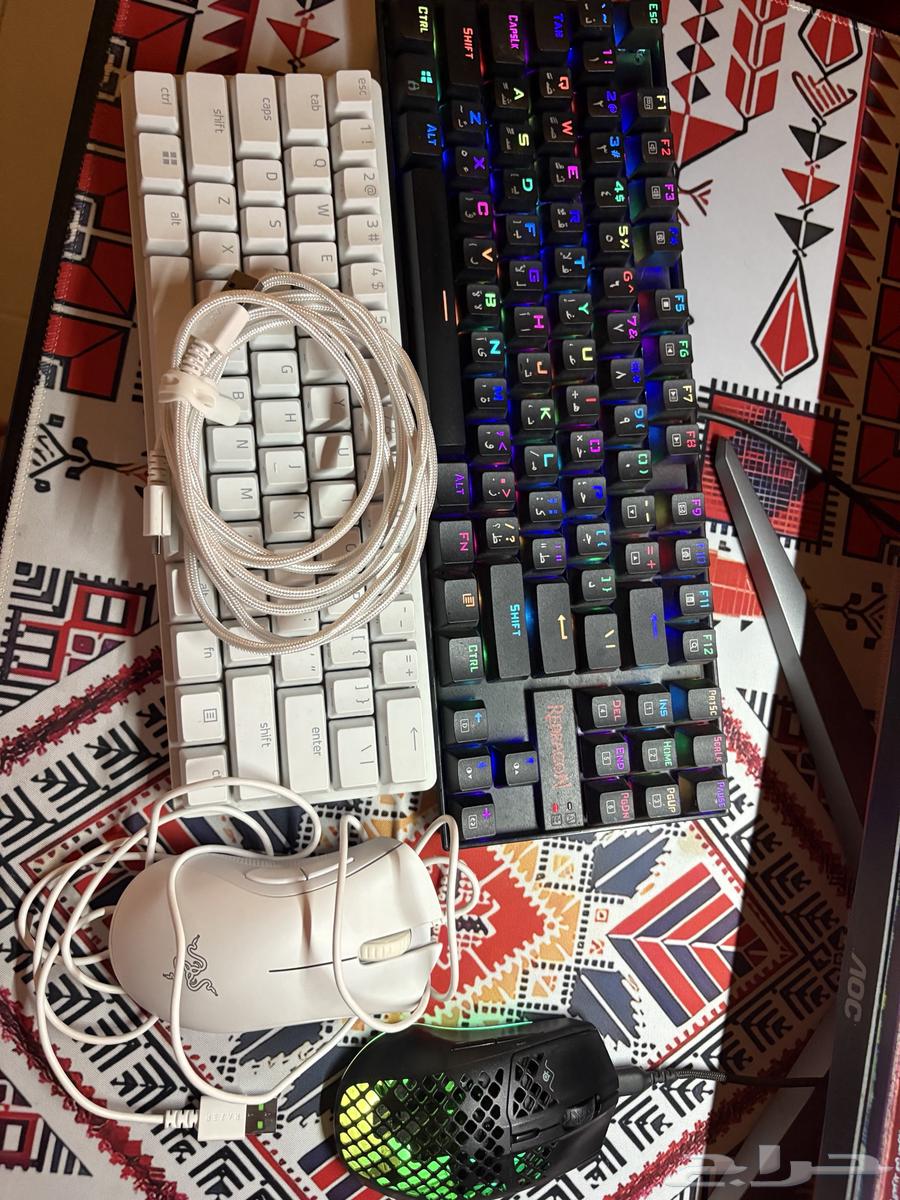 ماوس وكيبورد قيمنق64253000511107110