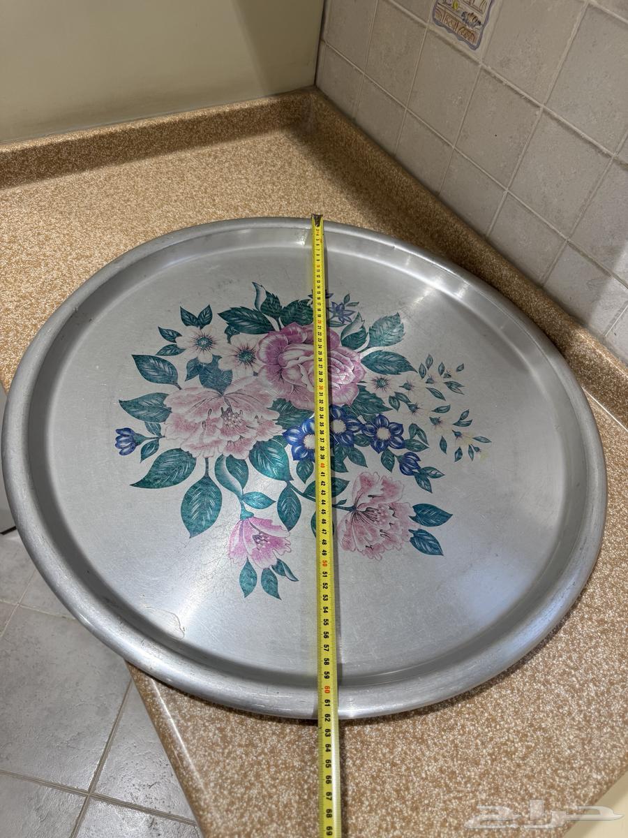 صحون معدن ابو ورده قديمه مستخدمه64234454482433112