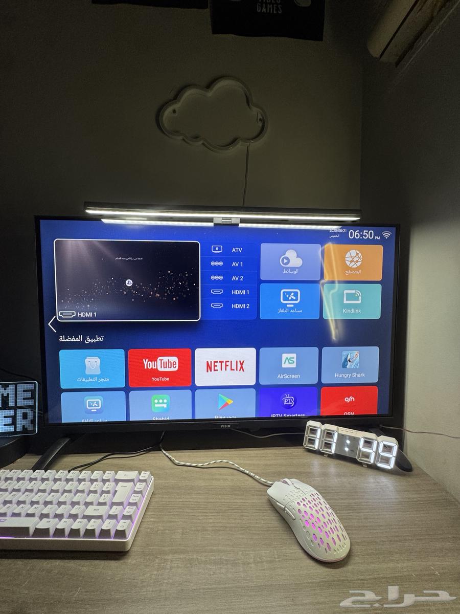 شاشه سمارت 32 بوصه مره جميله وقويه64250084889345111