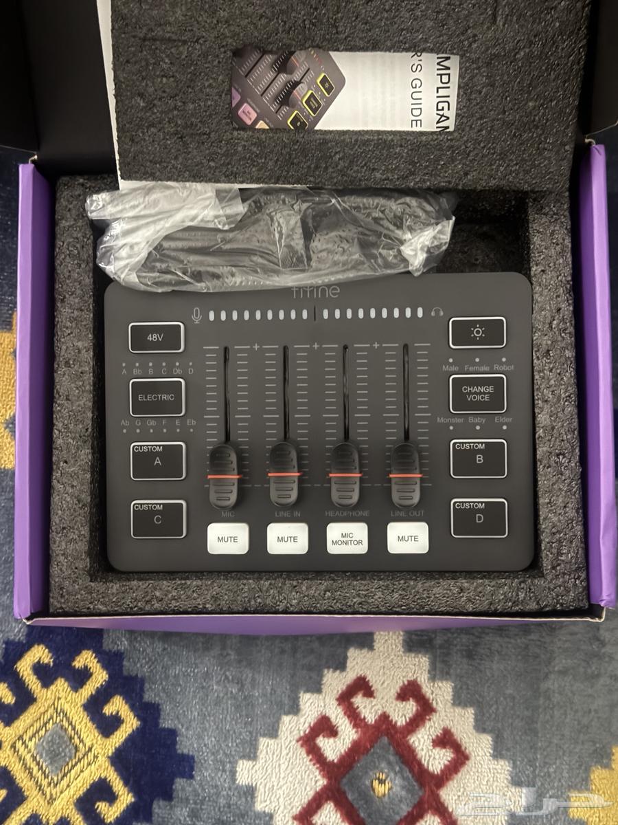 New and unused fifine microphone64242263997187110