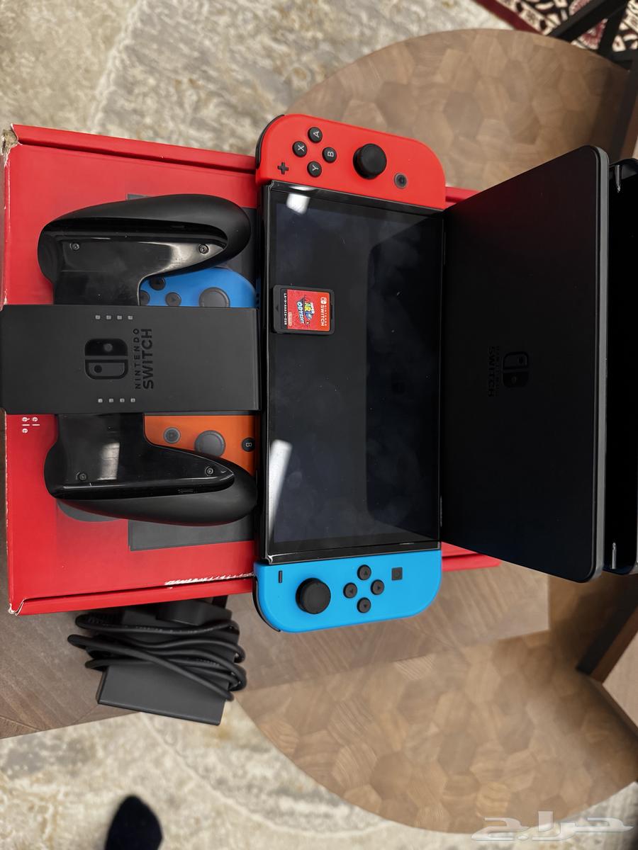 My brother's new Switch device with a Mario Odyssey strap64251711478531110