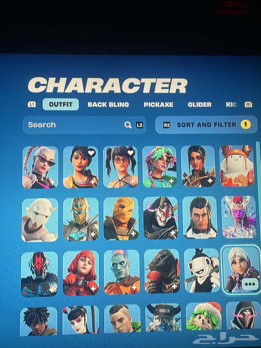 حساب فورت نايت نادر64233634980737114