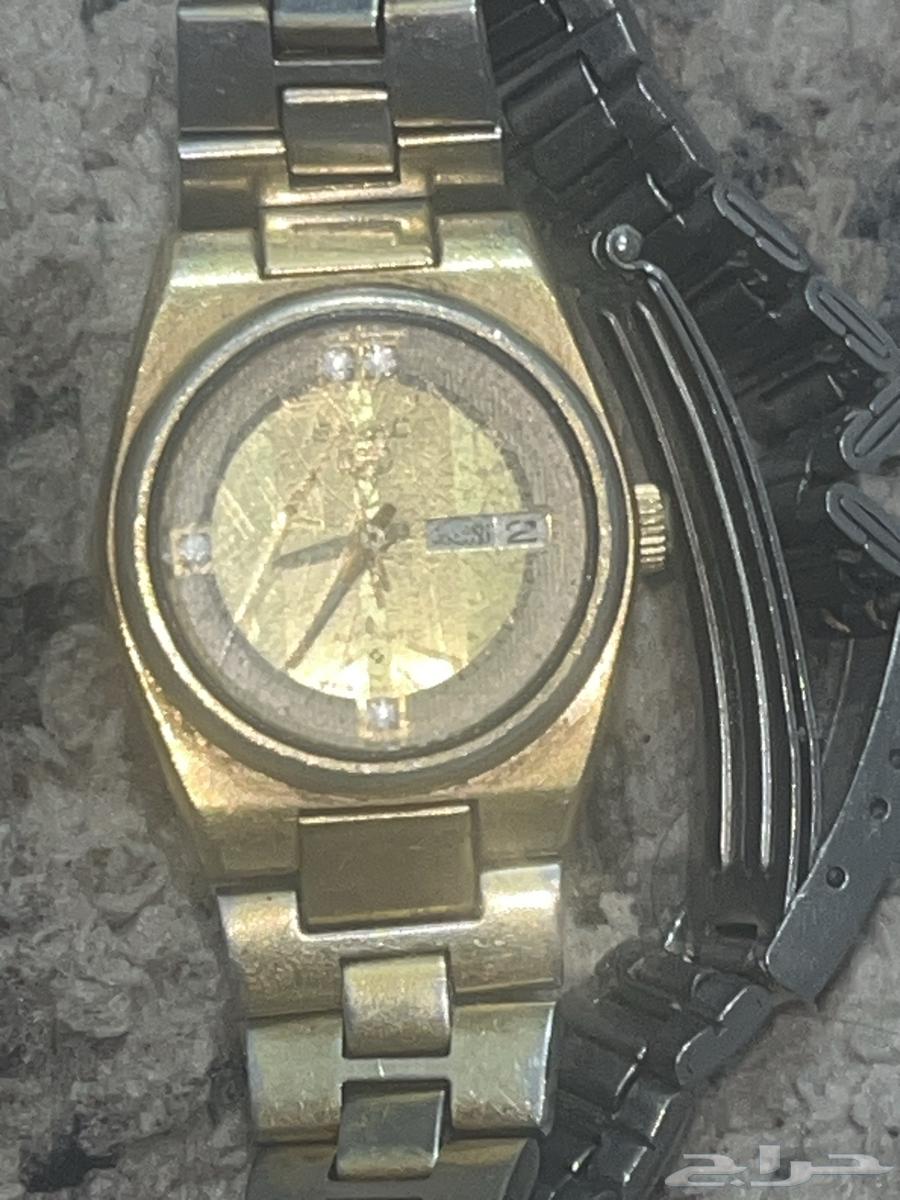 بريدة الساعة سيكو ياباني أتوماتيك فيها أيام عربية64233166966402111