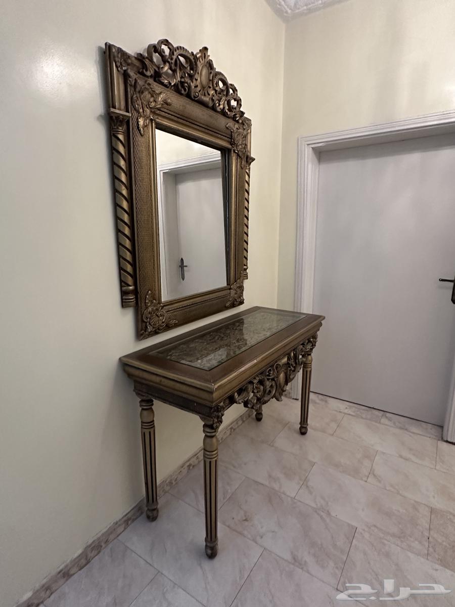 طقم مدخل طاوله و مرايه64245481731201111