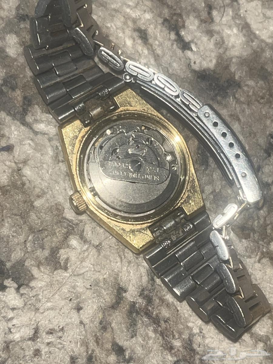 بريدة الساعة سيكو ياباني أتوماتيك فيها أيام عربية64233166966402112